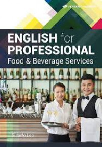 English For Professional Food and Beverage Services