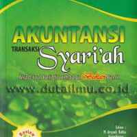 Akuntansi Transaksi Syari'ah : Akad Jual Beli Di Lembaga Bukan Bank